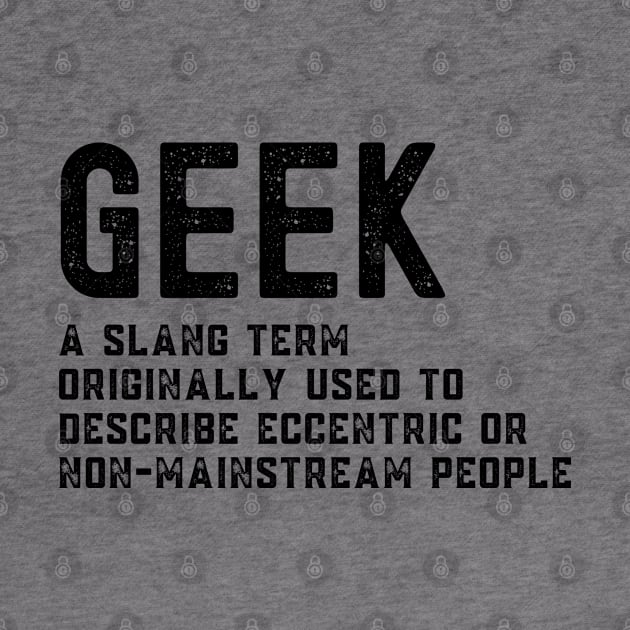 Geek Definition by Souls.Print